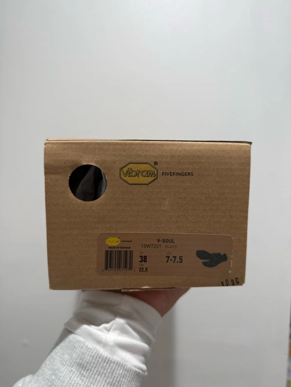 Vibram FiveFingers V-Soul Minimalist Shoe Box - Black - Picture 1 of 5